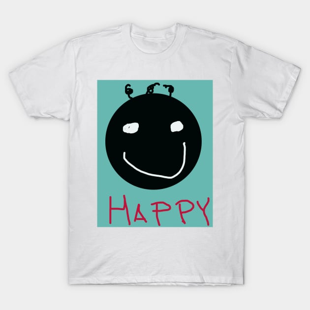 Happy Baby Face T-Shirt by Eigo Wild